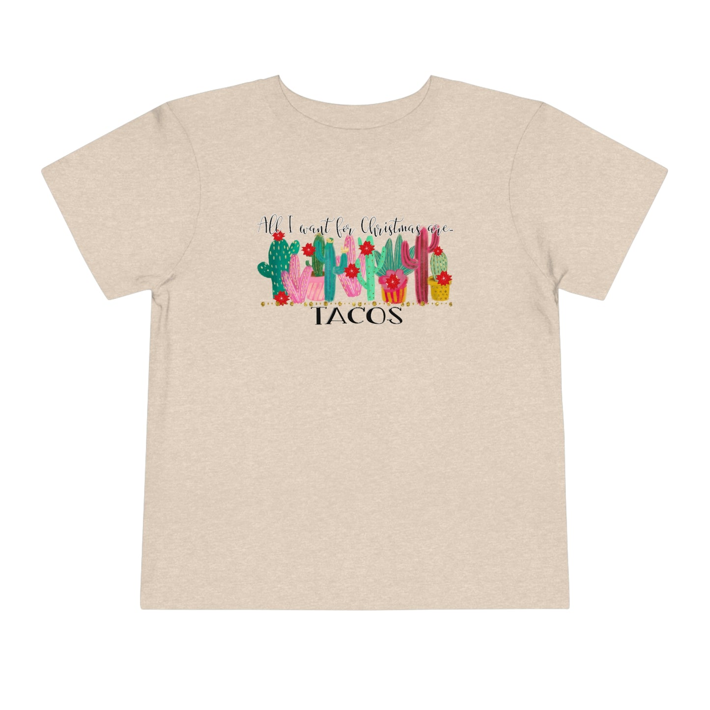 Tacos for Christmas Mini Short Sleeve T-Shirt