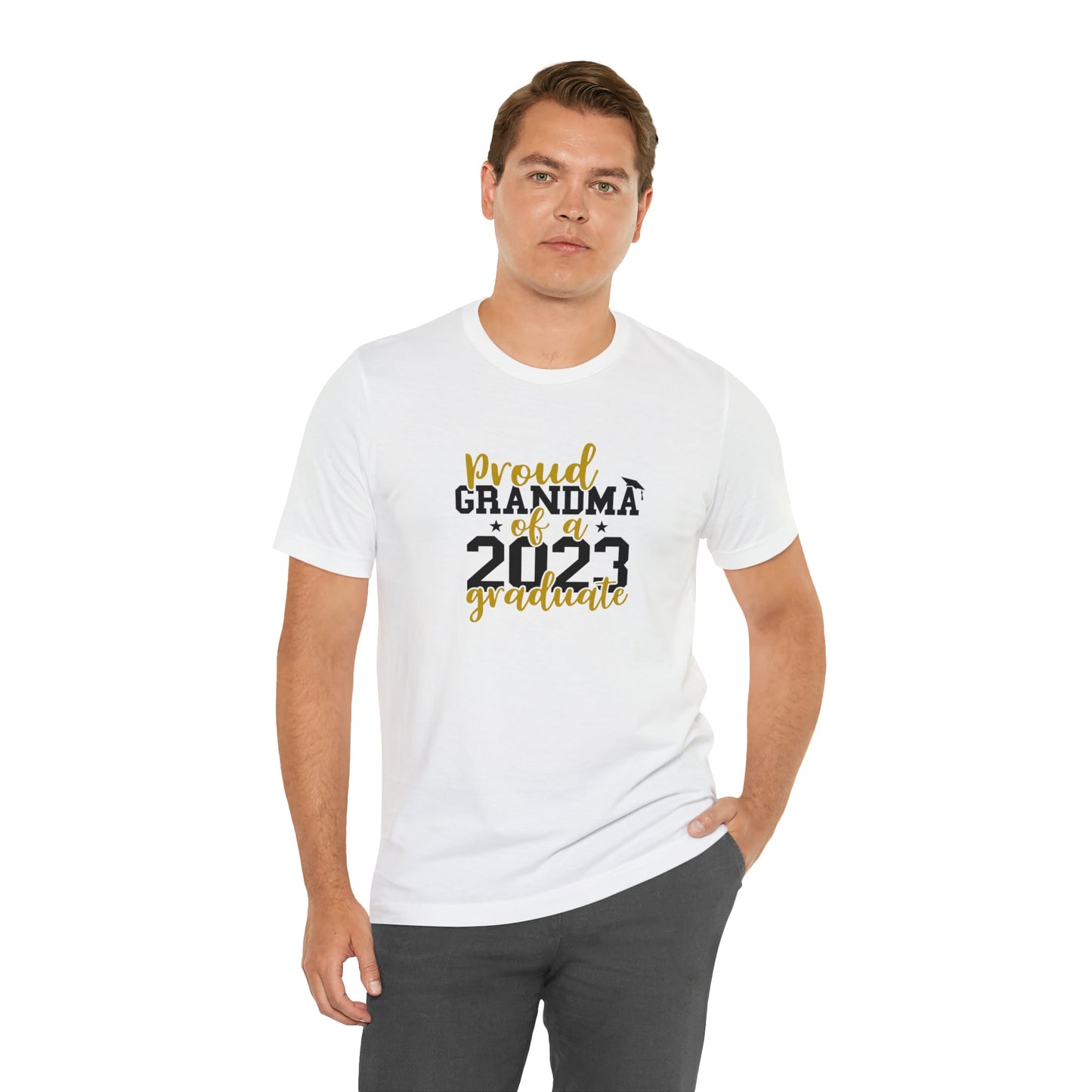 GRANDMA Crew Neck Short Sleeve Tee - numonet