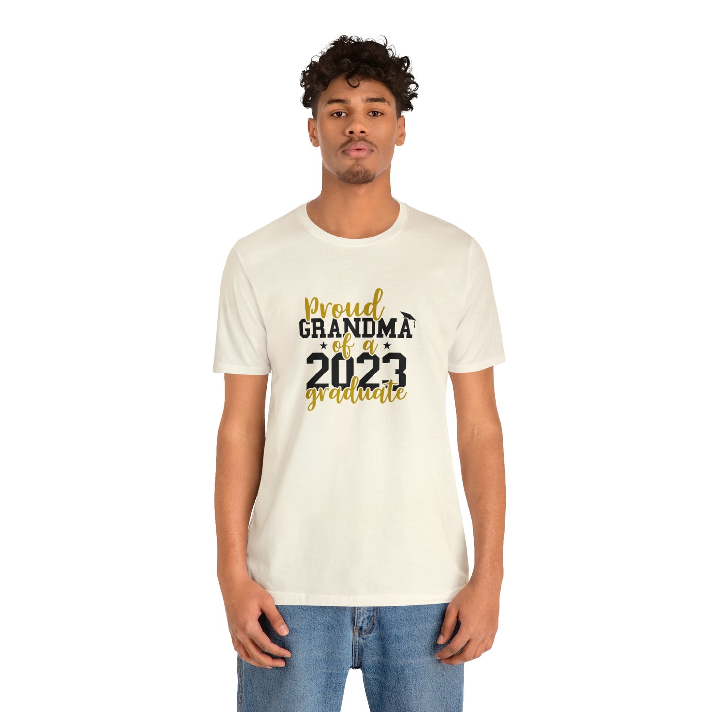 GRANDMA Crew Neck Short Sleeve Tee - numonet