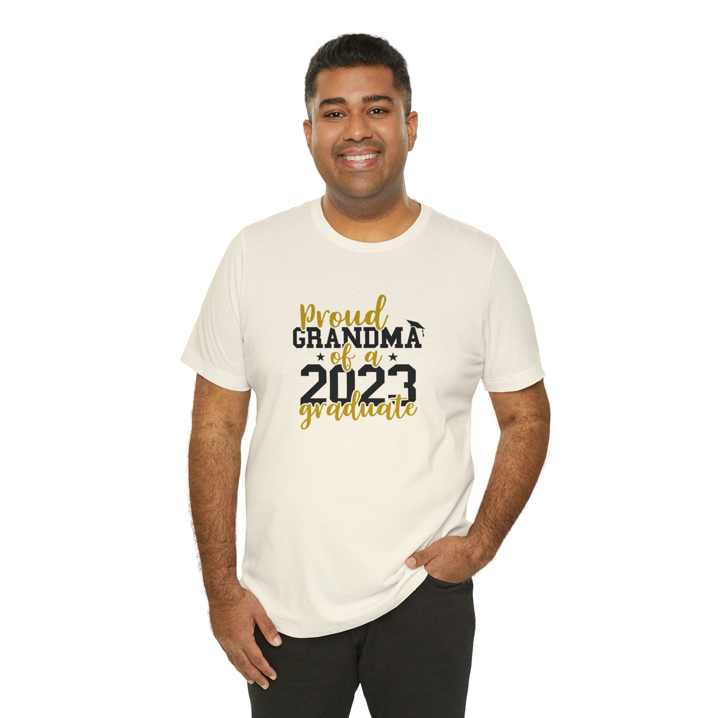 GRANDMA Crew Neck Short Sleeve Tee - numonet