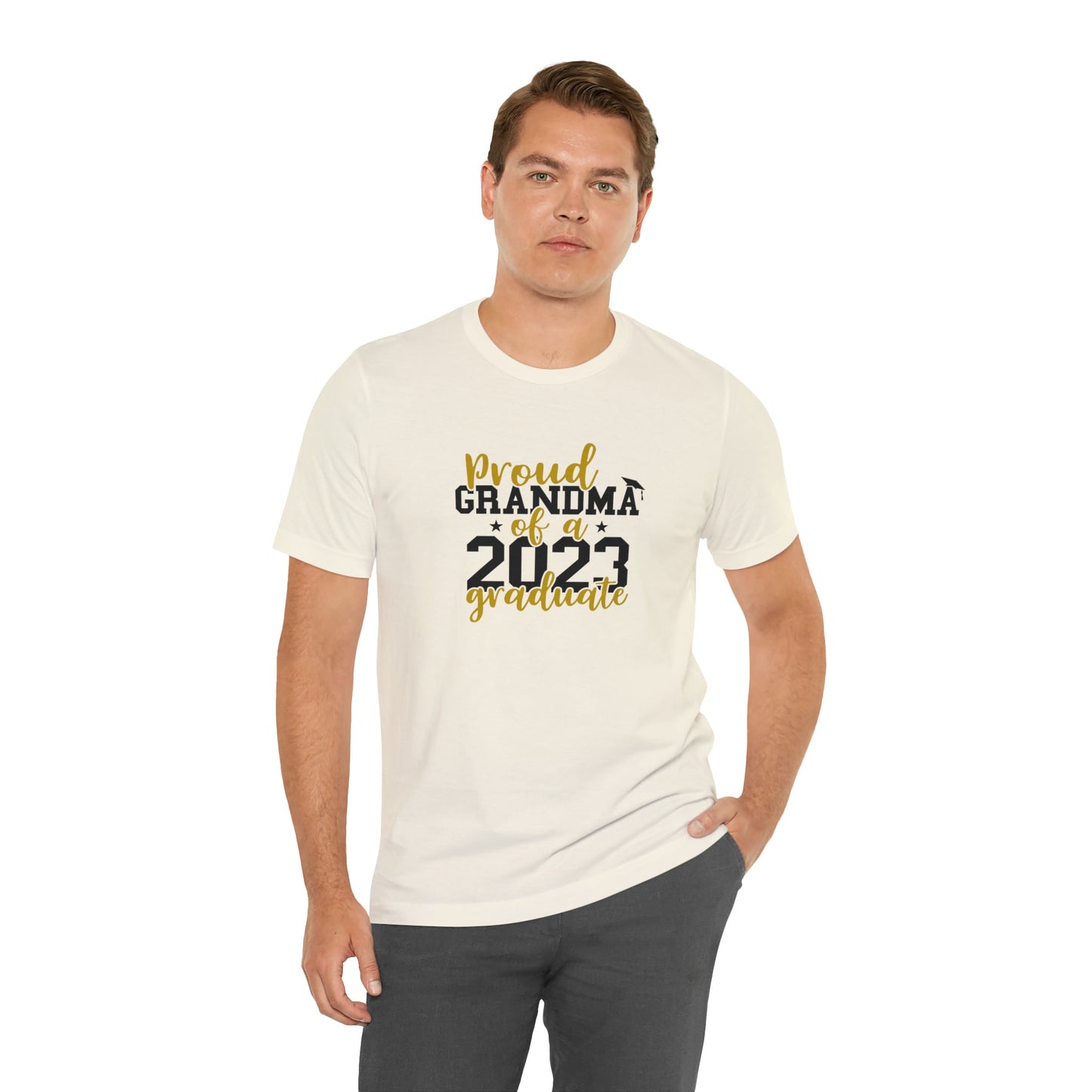 GRANDMA Crew Neck Short Sleeve Tee - numonet