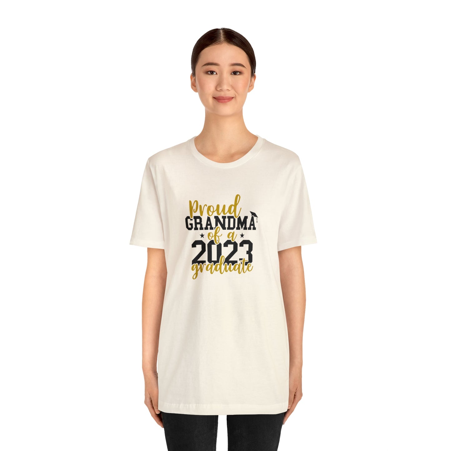 GRANDMA Crew Neck Short Sleeve Tee - numonet