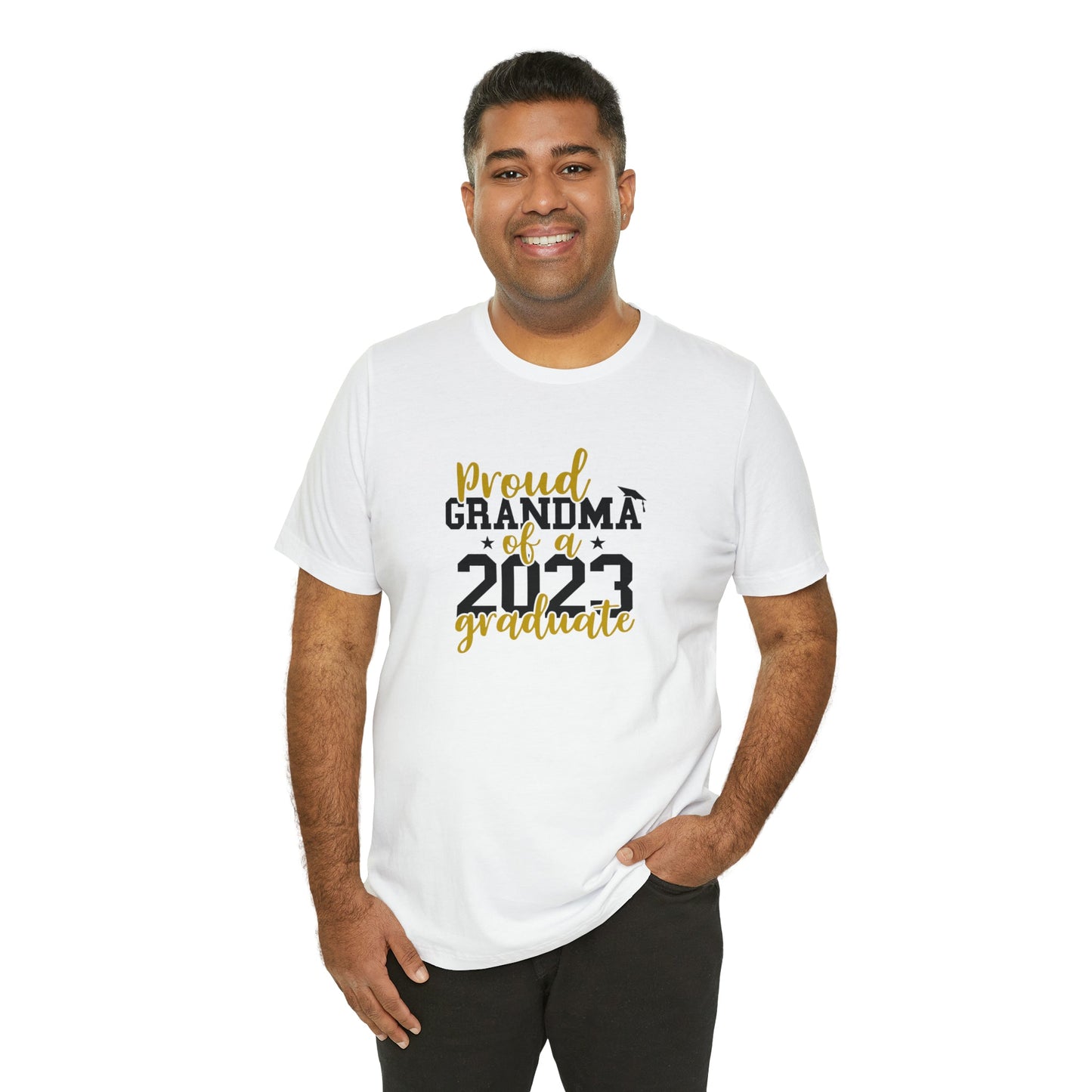 GRANDMA Crew Neck Short Sleeve Tee - numonet