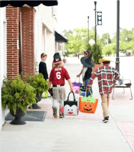 Halloween Jack-O-Lantern Candy Tote - numonet