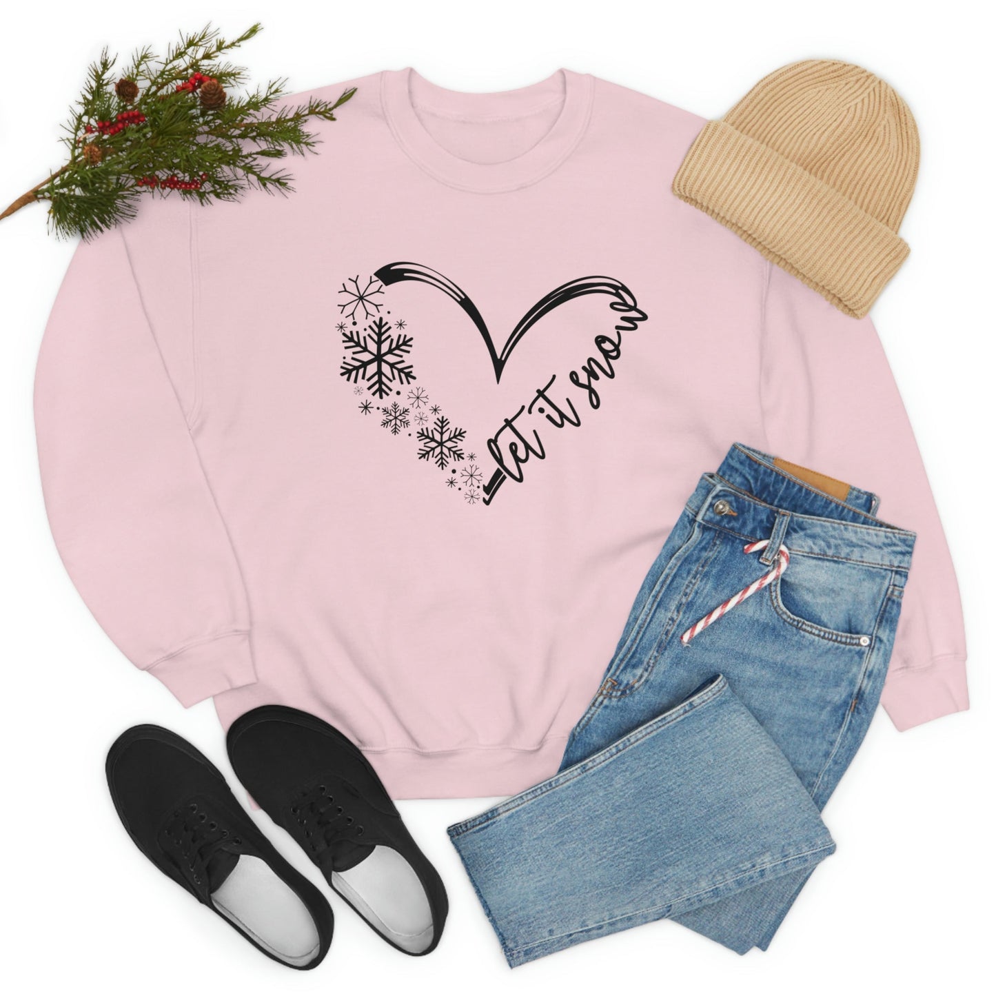 Let It Snow Crewneck Sweatshirt - numonet