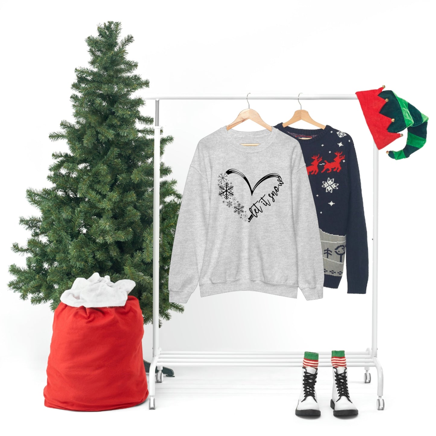 Let It Snow Crewneck Sweatshirt - numonet