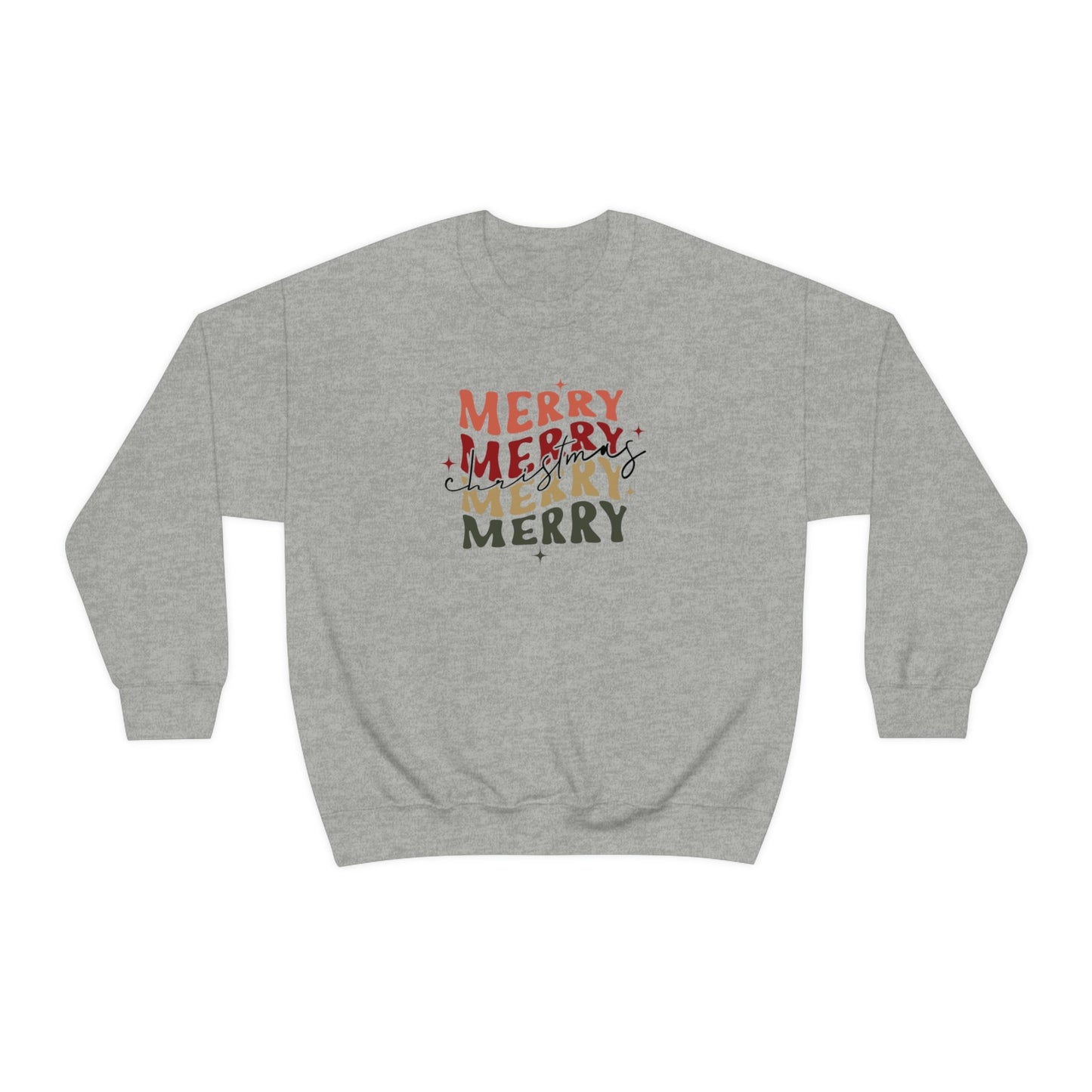 Merry Christmas Retro Crewneck Sweatshirt - numonet