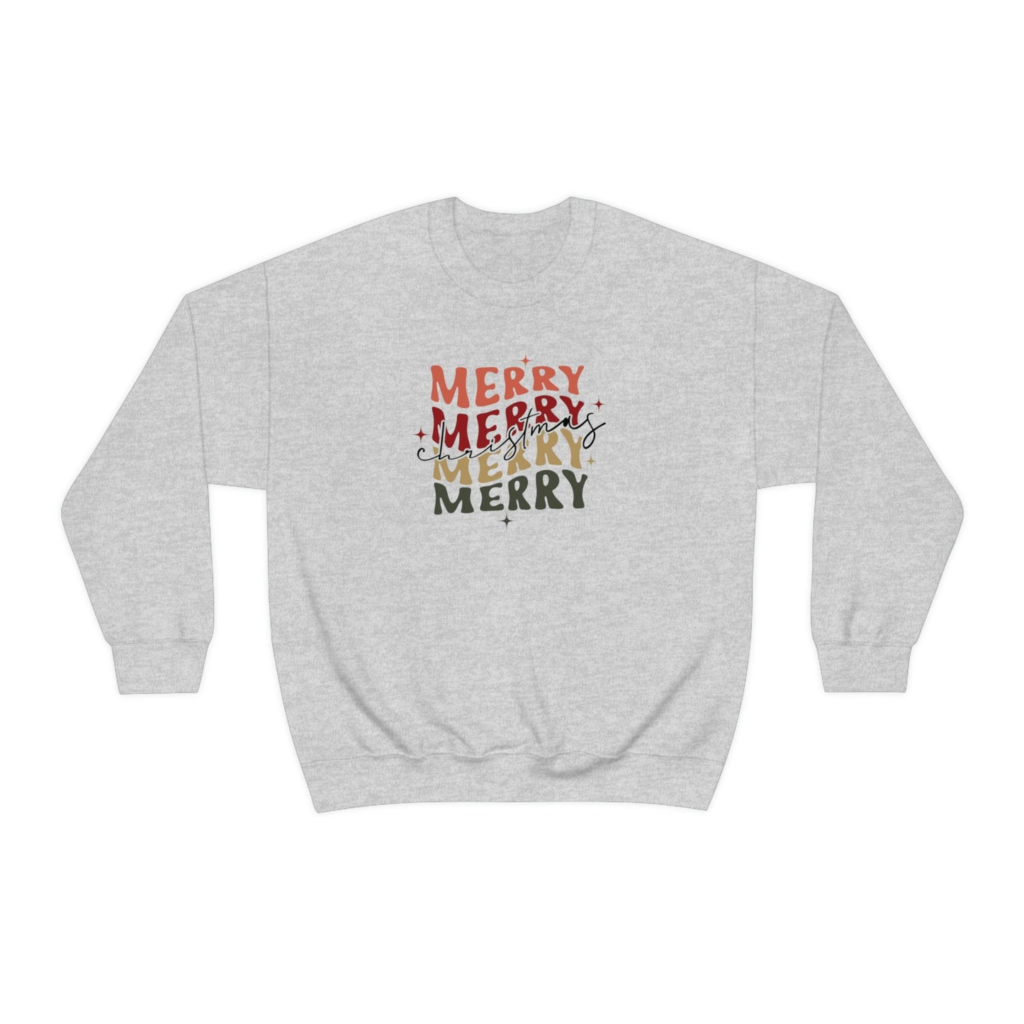 Merry Christmas Retro Crewneck Sweatshirt - numonet