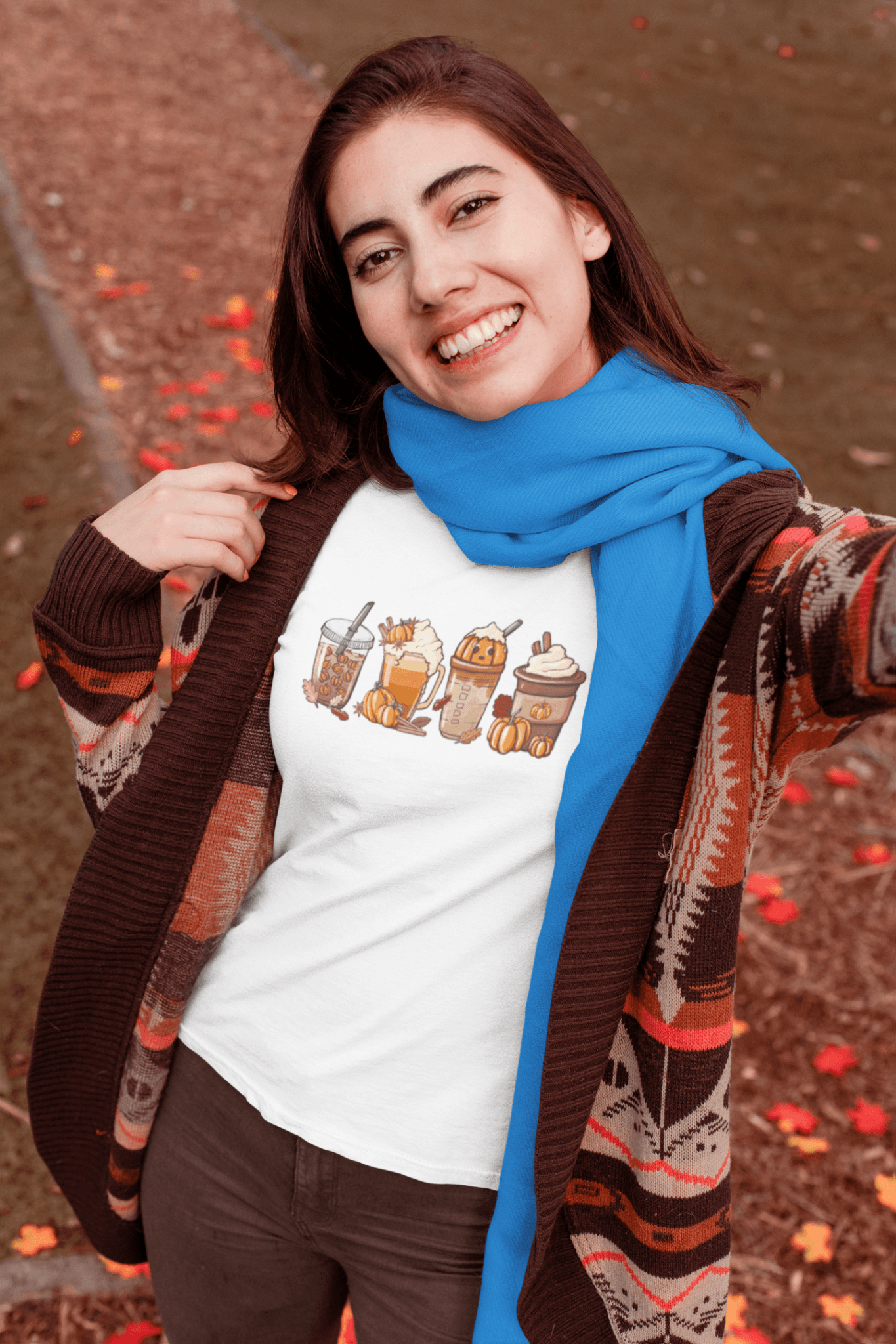 Pumpkin Spice Coffee Tshirt - numonet