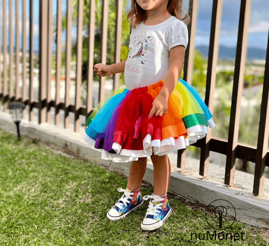 Rainbow Unicorn Tutu Outfit - numonet