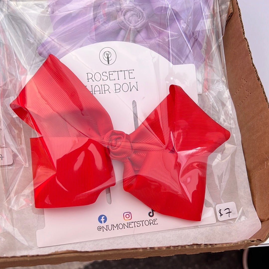 Rosette Hair Bow - numonet