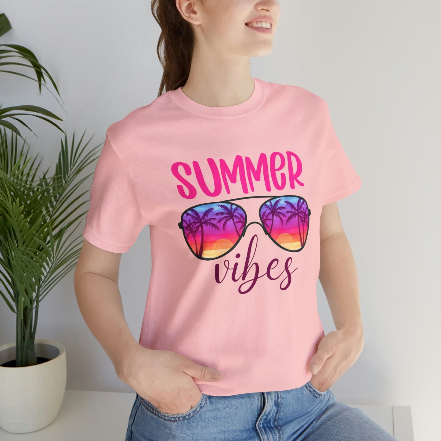 Summer Vibes Only Short Sleeve Tee - numonet