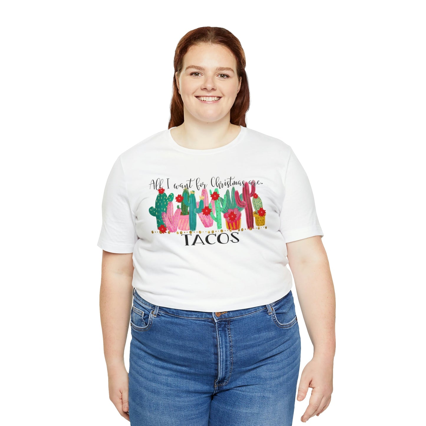Tacos for Christmas Short Sleeve Tee - numonet