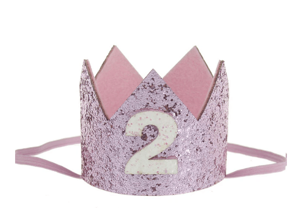 Birthday Glitter and Felt Crown - numonet