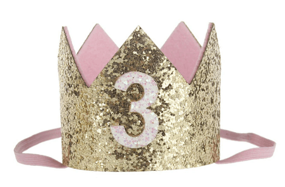 Birthday Glitter and Felt Crown - numonet