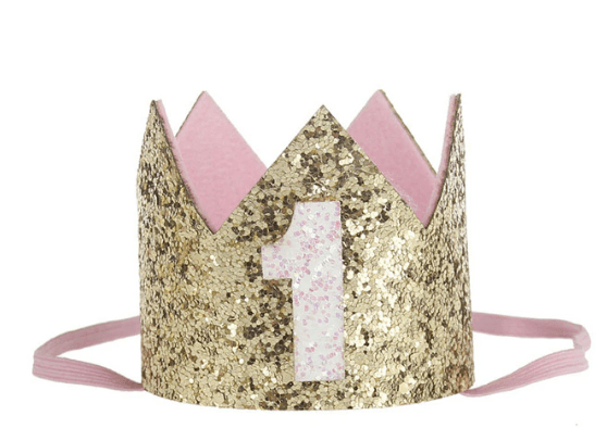 Birthday Glitter and Felt Crown - numonet