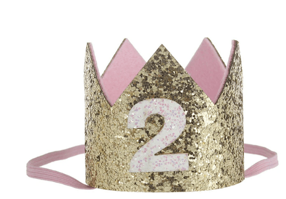 Birthday Glitter and Felt Crown - numonet