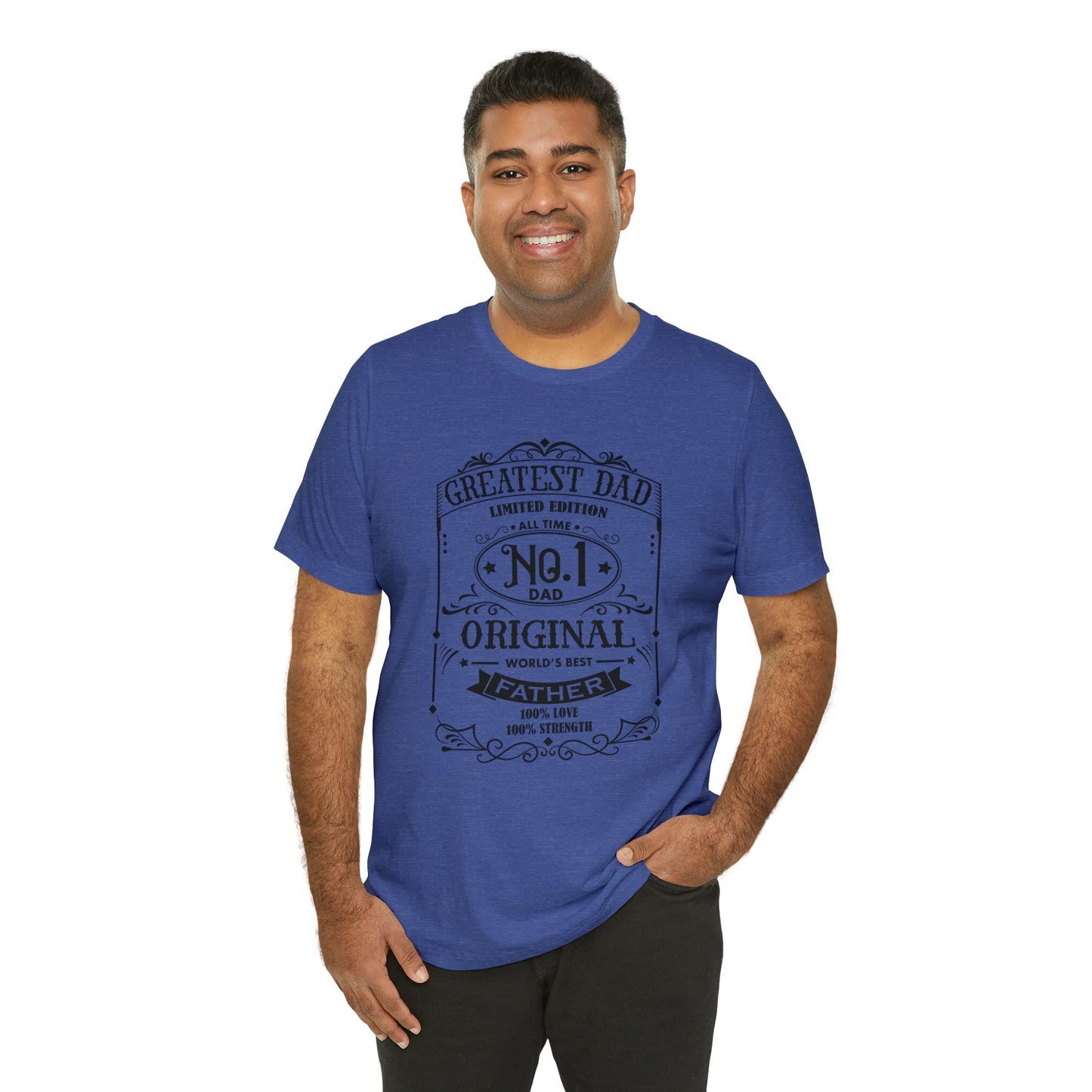 Greatest Dad Short Sleeve T-Shirt - numonet