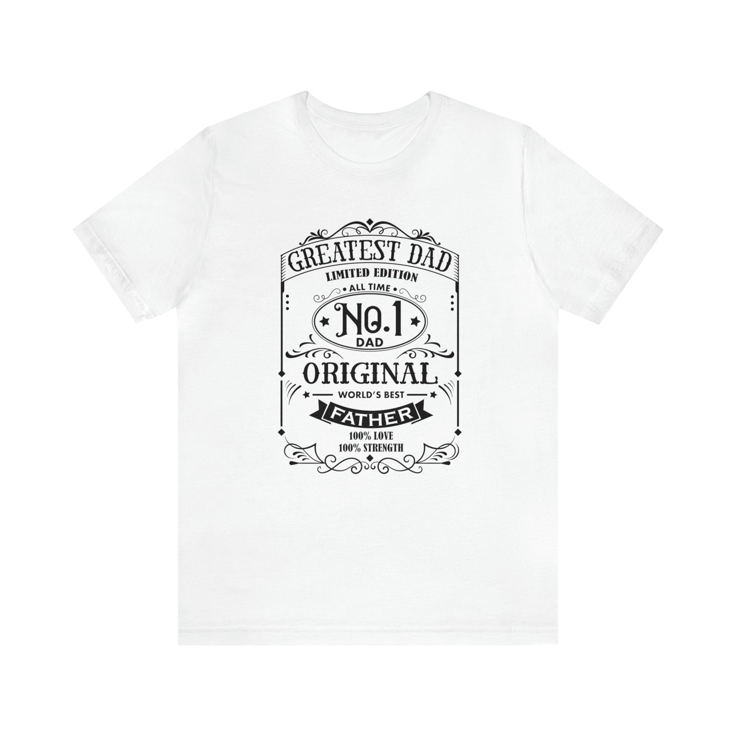 Greatest Dad Short Sleeve T-Shirt - numonet