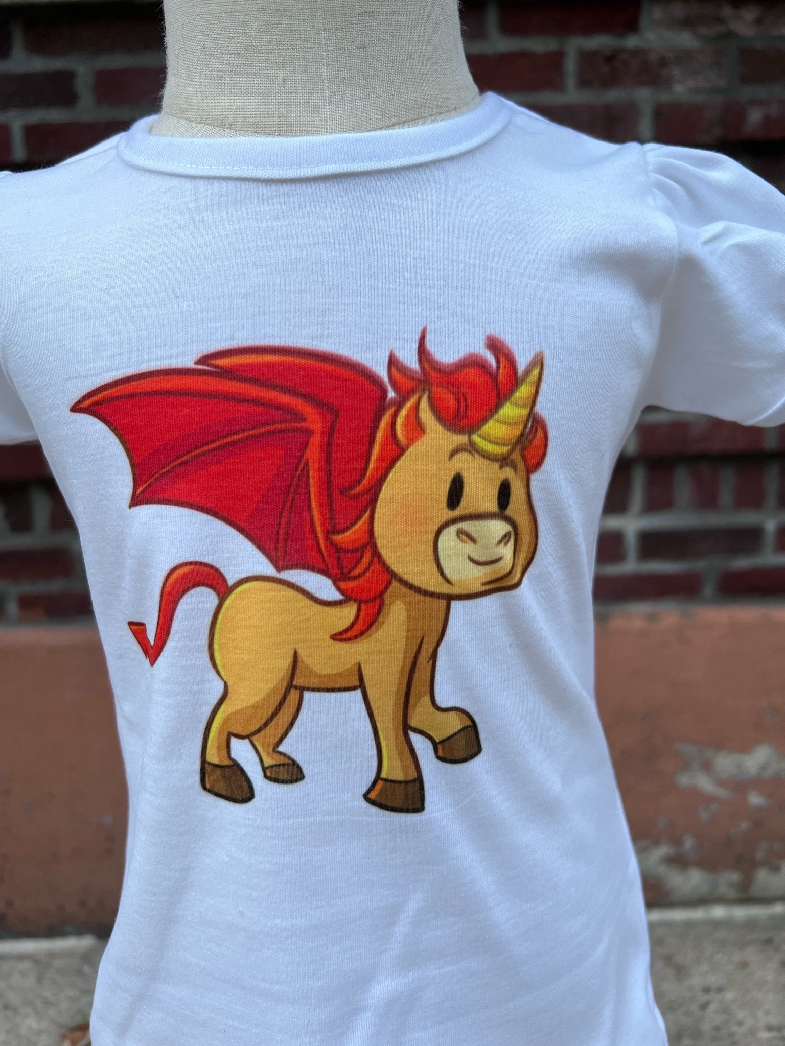 Halloween Winged Unicorn T-shirt - numonet
