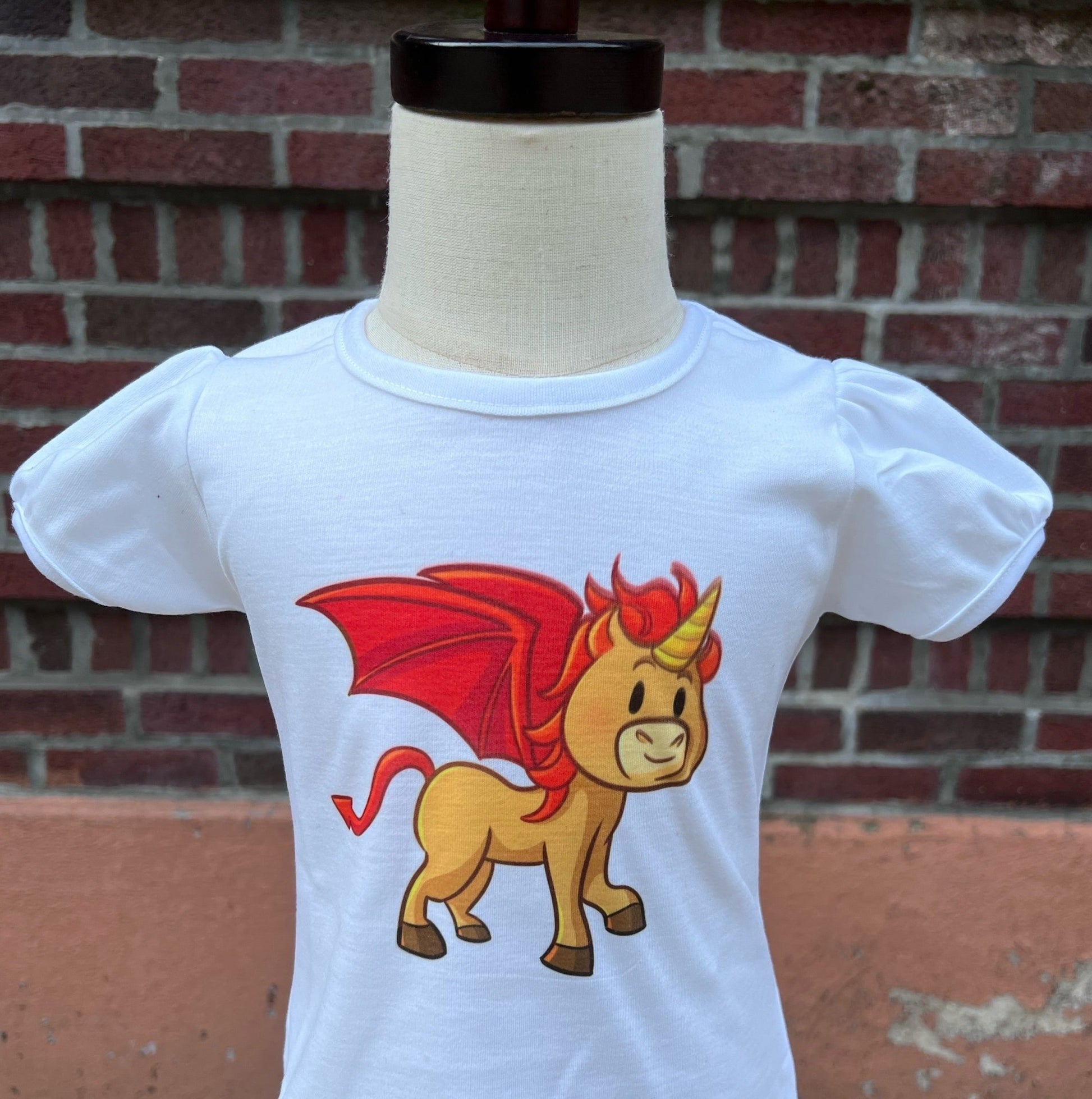 Halloween Winged Unicorn T-shirt - numonet