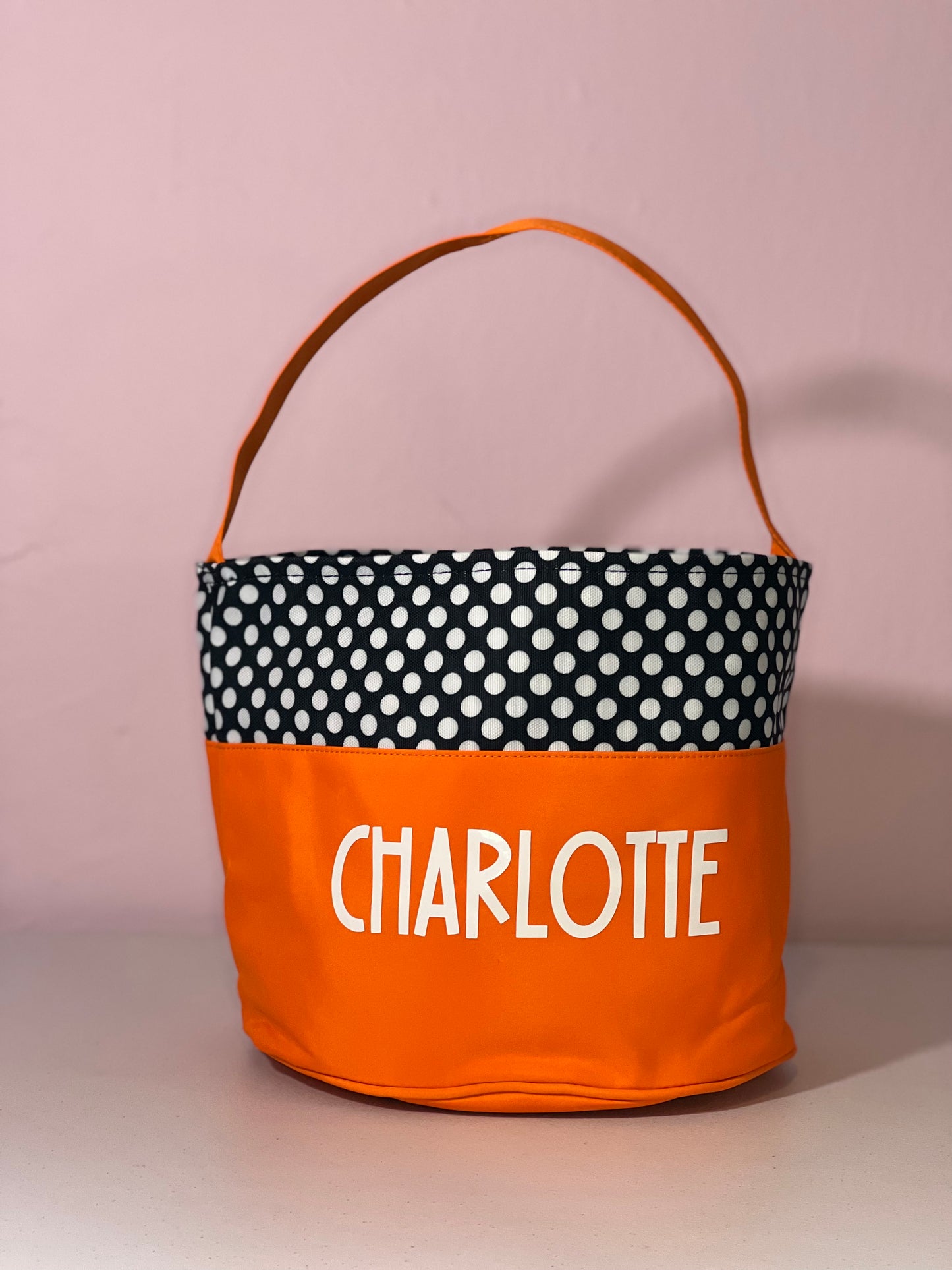 Personalized Halloween Candy Tote Bag.