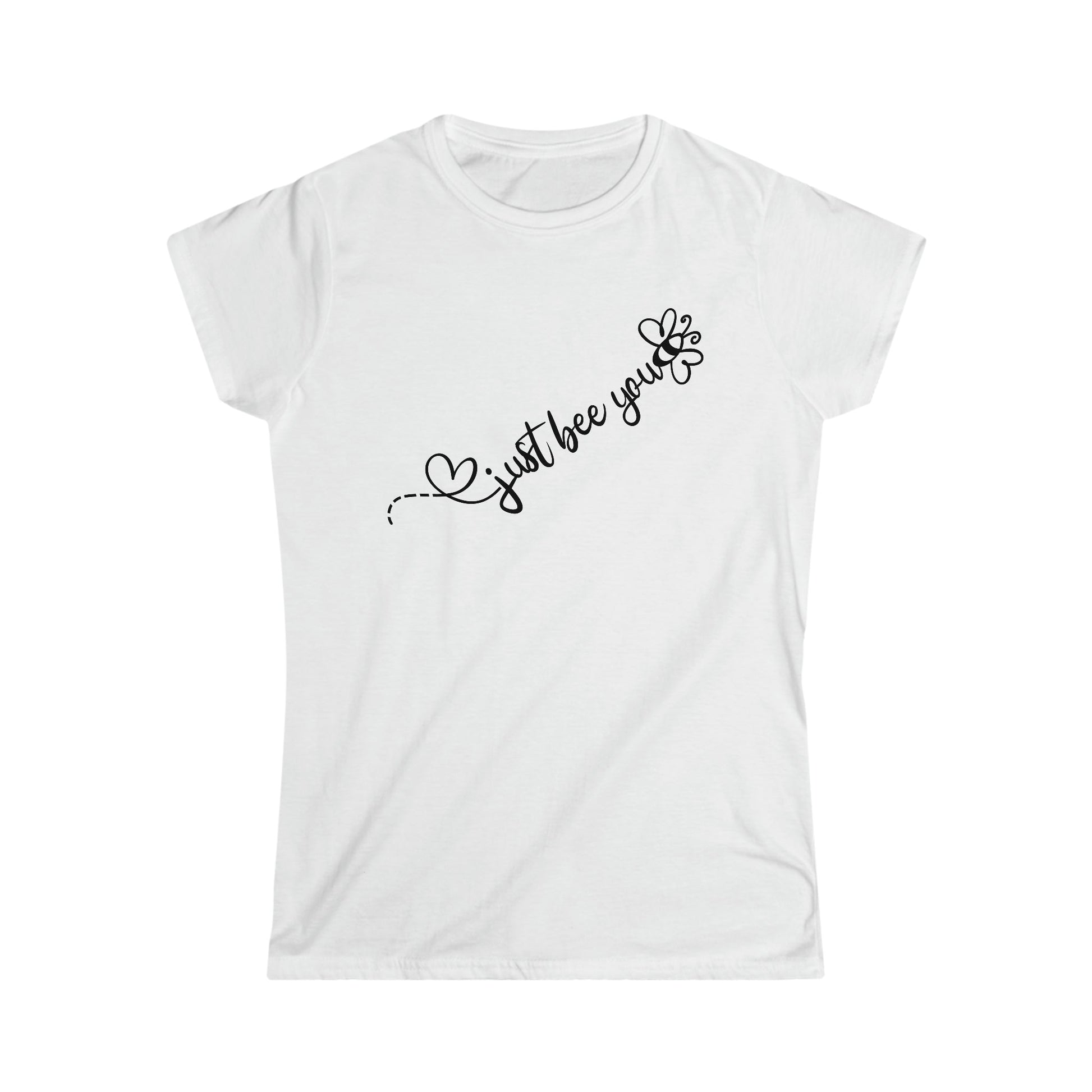 Just Bee Yourself Women's Softstyle T-Shirt - numonet