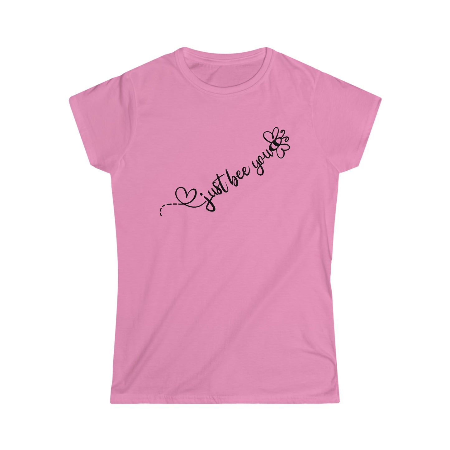Just Bee Yourself Women's Softstyle T-Shirt - numonet