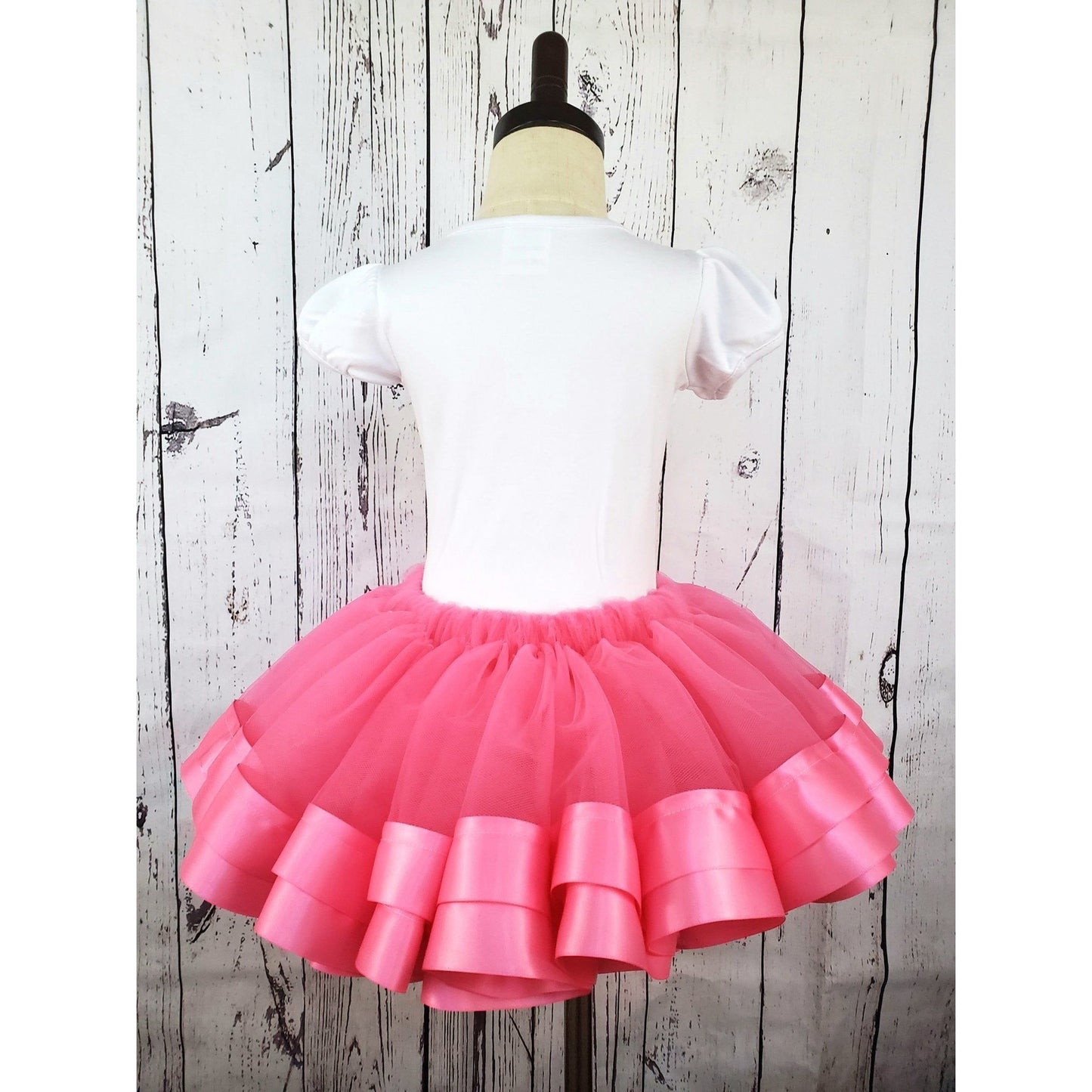 Pink Tulle Tutu Skirt - numonet