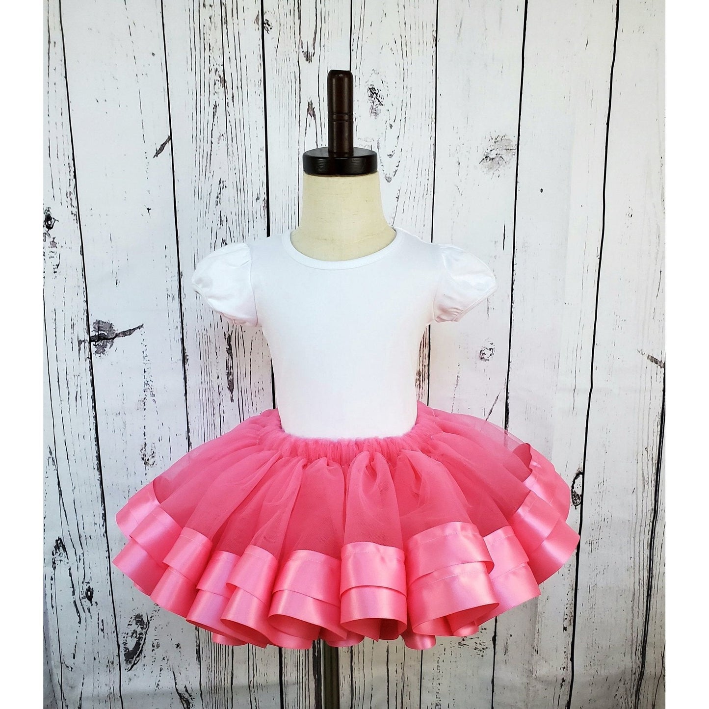 Pink Tulle Tutu Skirt - numonet