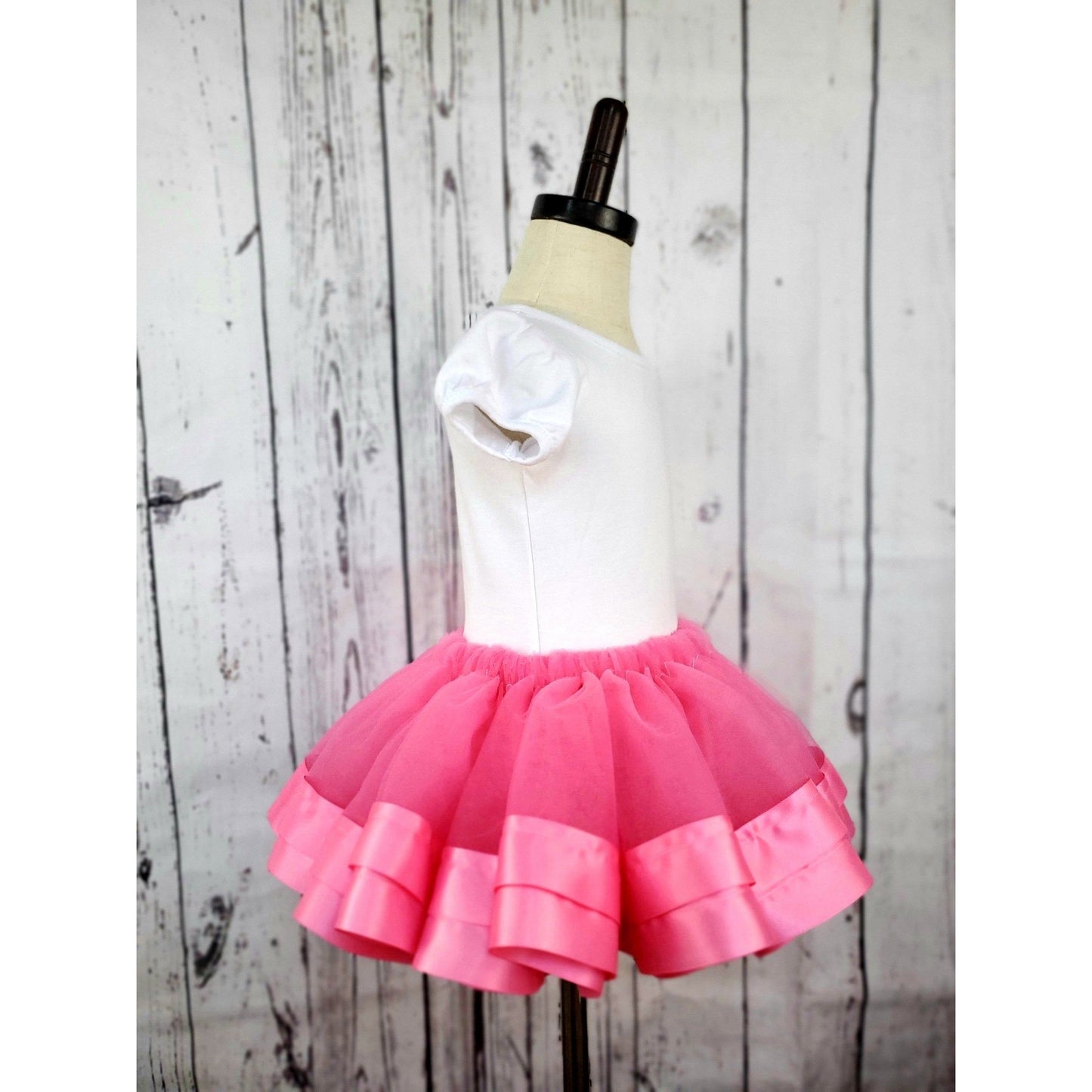 Pink Tulle Tutu Skirt - numonet