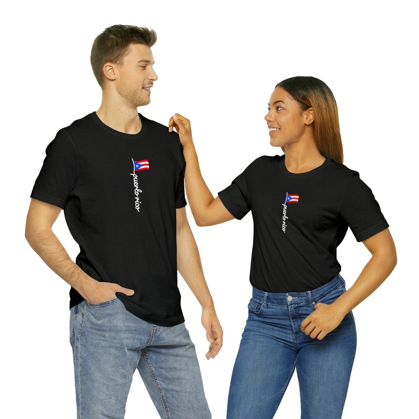 Puerto Rico Flag Short Sleeve Tee - numonet