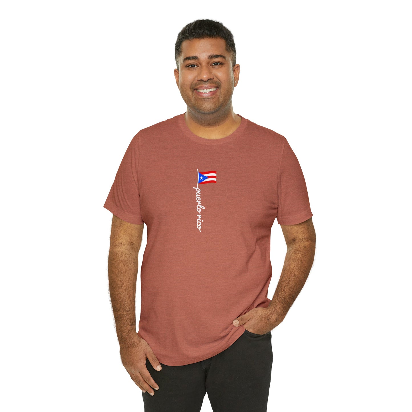 Puerto Rico Flag Short Sleeve Tee - numonet