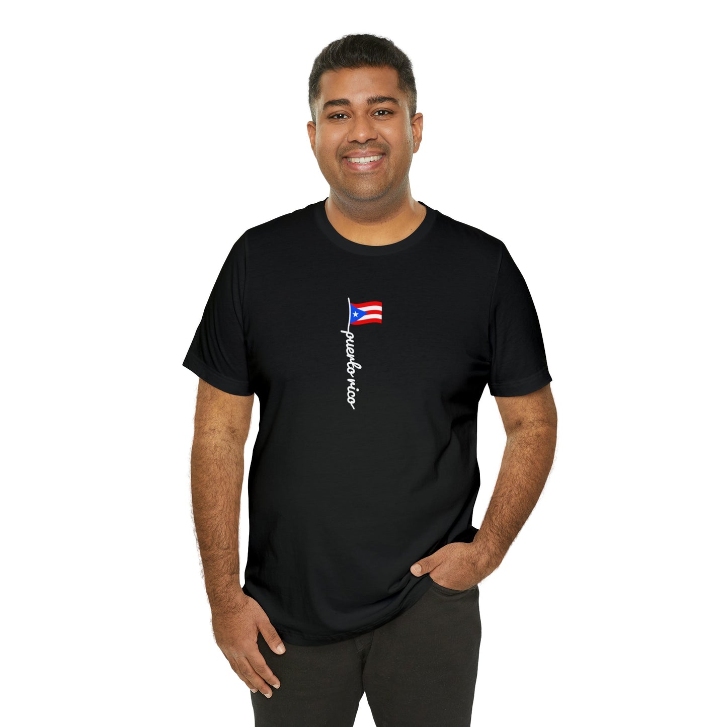 Puerto Rico Flag Short Sleeve Tee - numonet