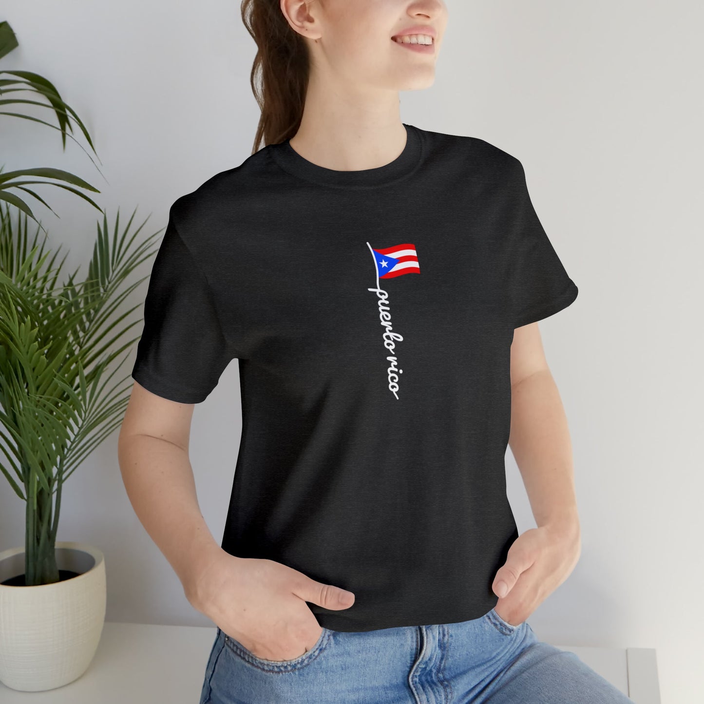 Puerto Rico Flag Short Sleeve Tee - numonet