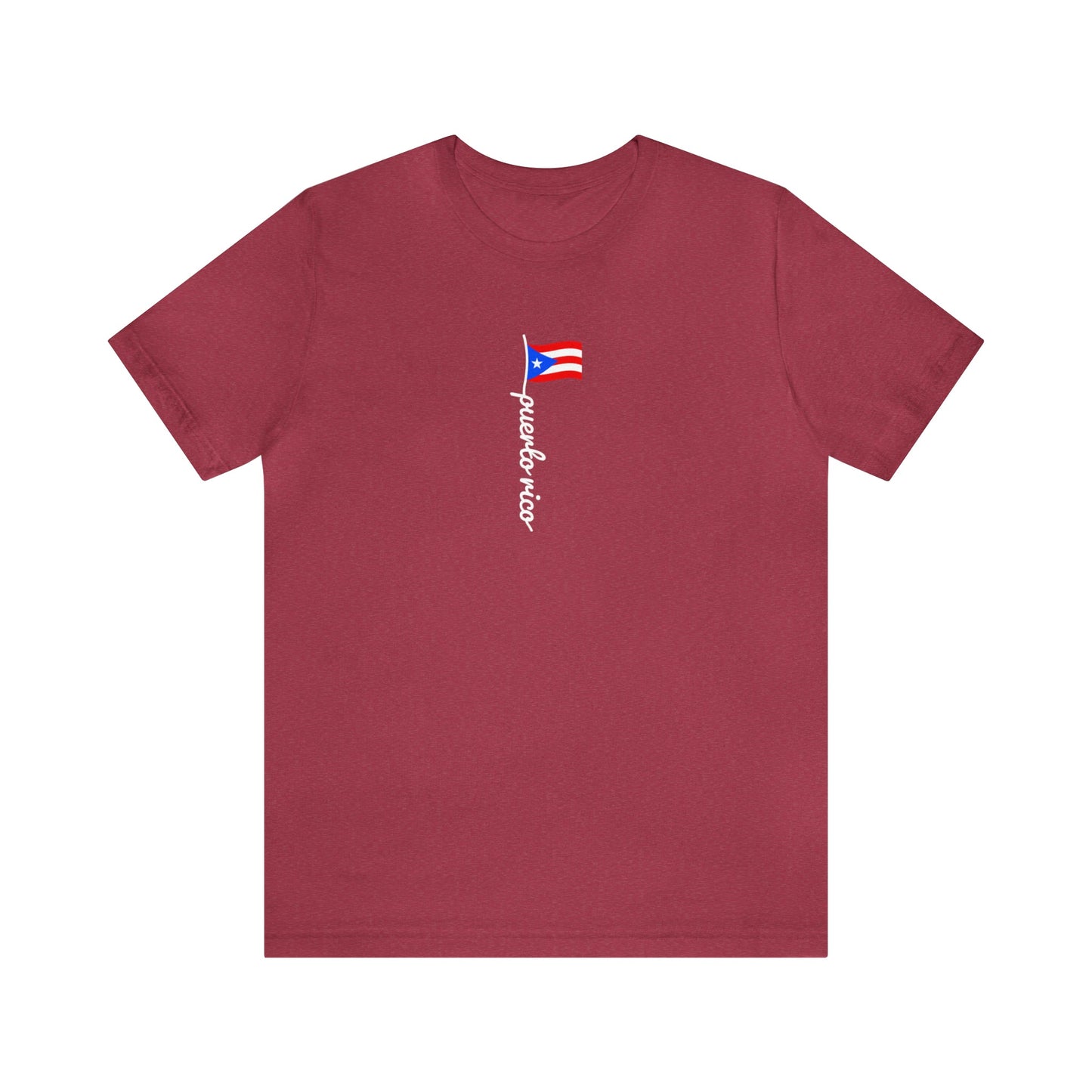 Puerto Rico Flag Short Sleeve Tee - numonet