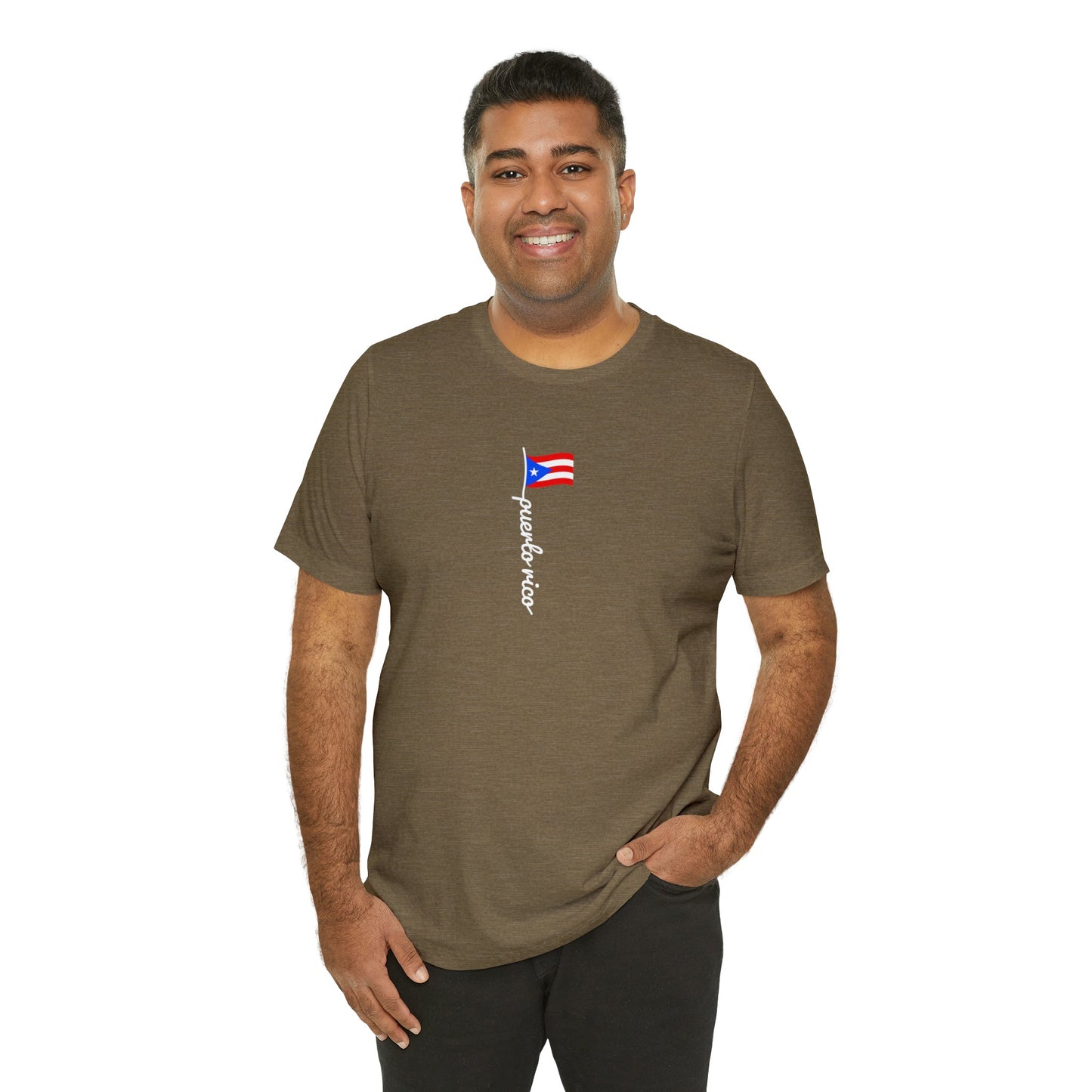 Puerto Rico Flag Short Sleeve Tee - numonet