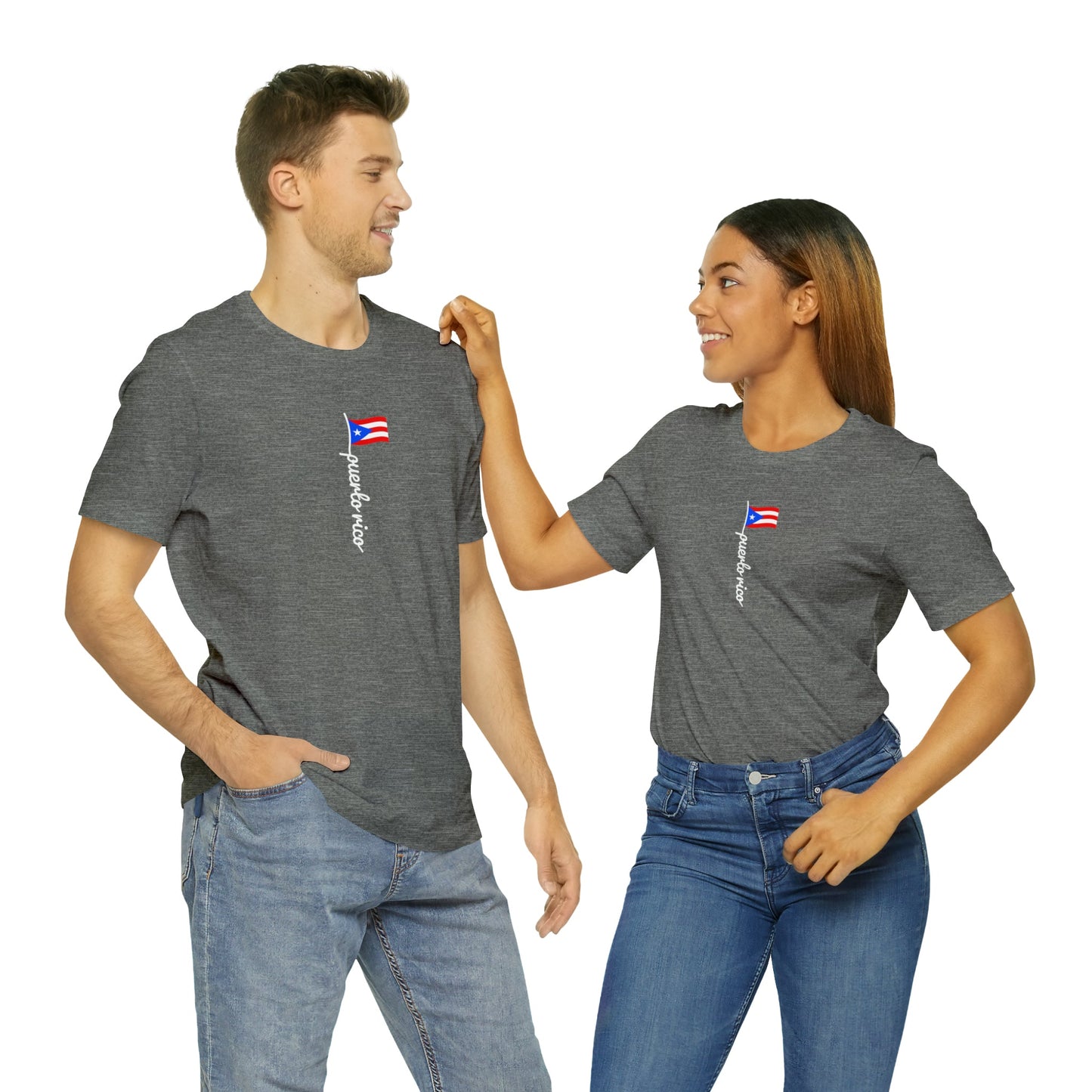 Puerto Rico Flag Short Sleeve Tee - numonet