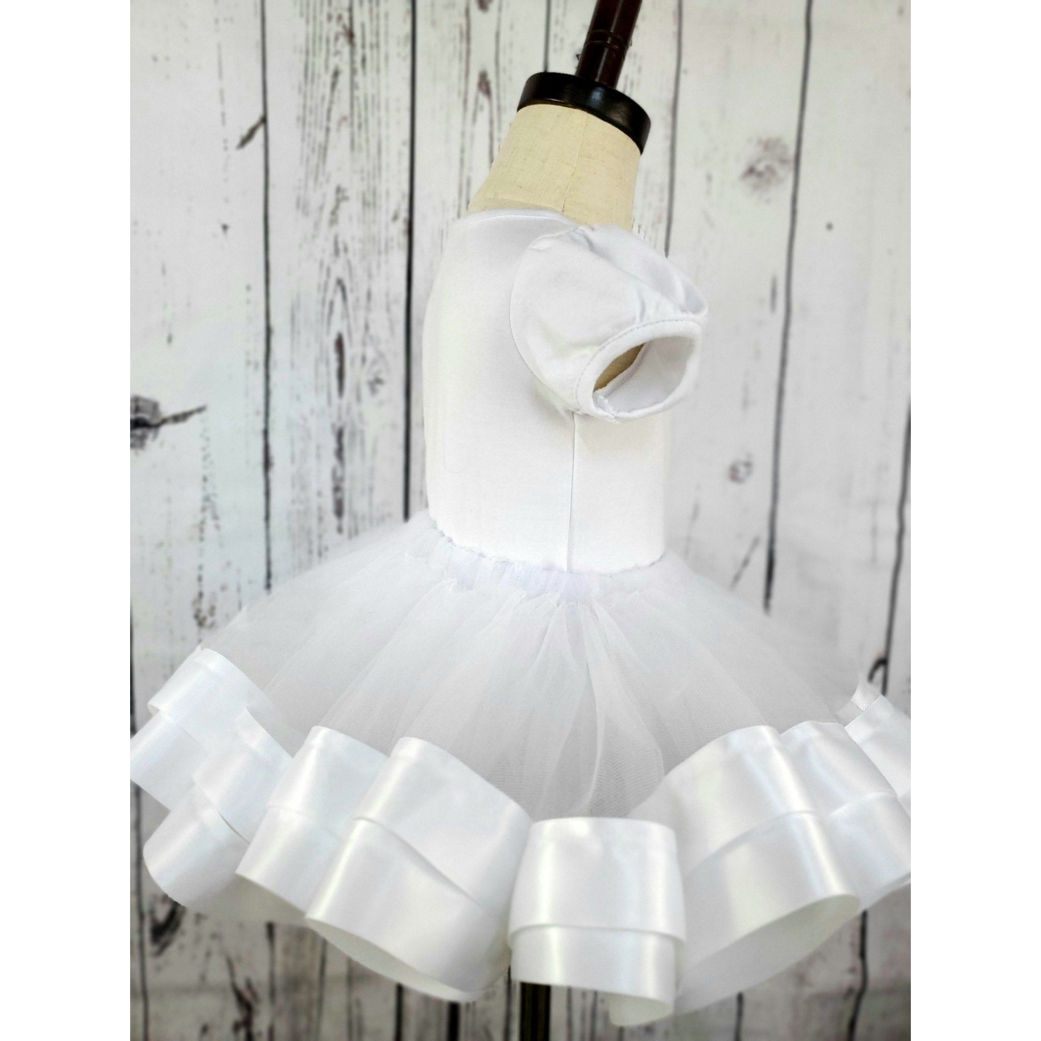 White tulle hotsell skirt costume